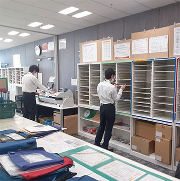 日本ハムキャリアコンサルティング大阪事業所のメールセンター業務写真